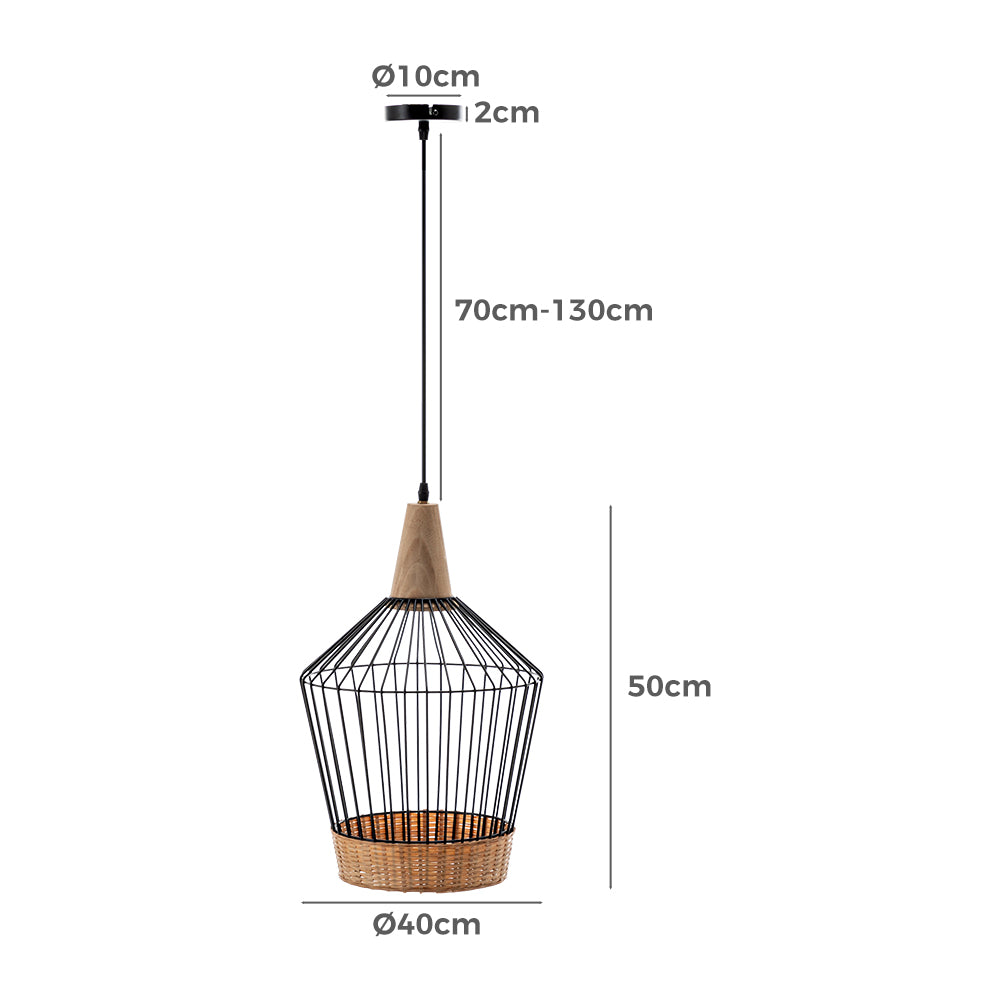 Helena Bamboo Pendant Light