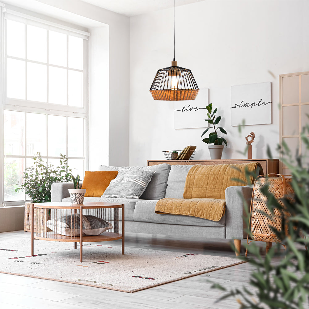 Vinny Bamboo Pendant Light
