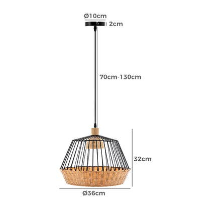 Vinny Bamboo Pendant Light