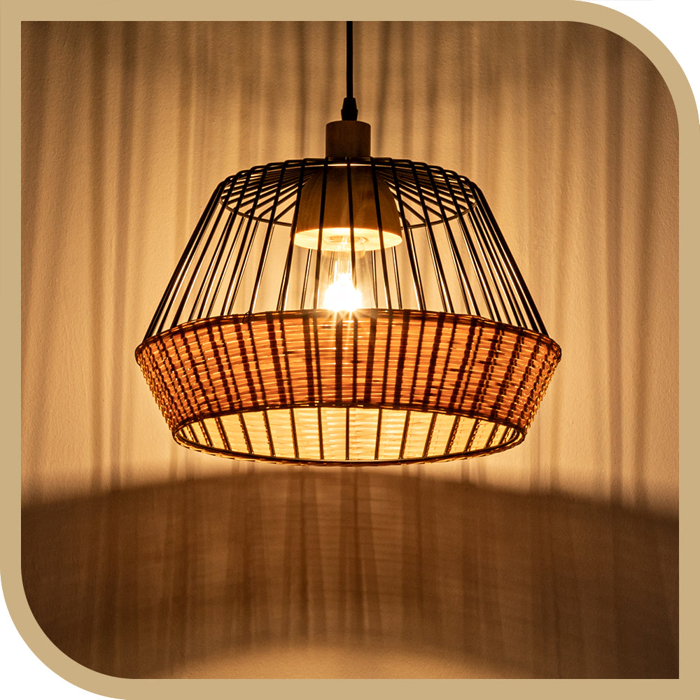 Vinny Bamboo Pendant Light