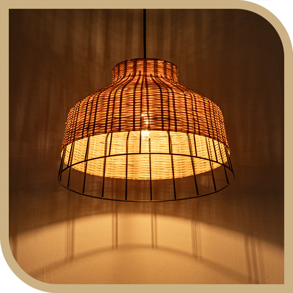 Emelia Bamboo Pendant Light