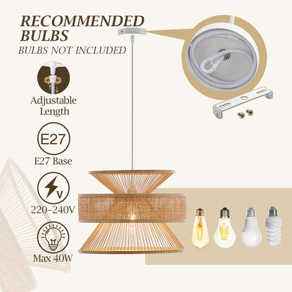 Holly Robinson Bamboo Pendant Light