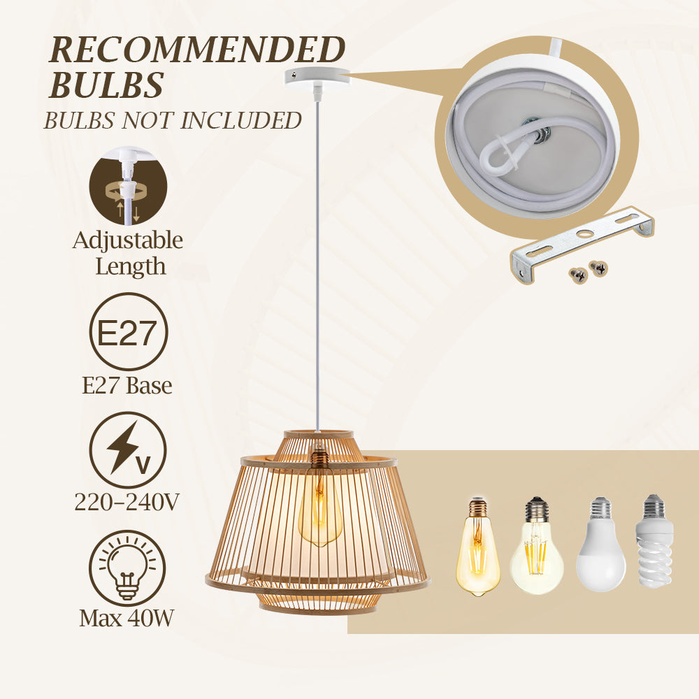 Kimberley Bamboo Pendant Light