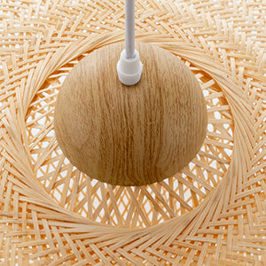 Lucy Handwoven Bamboo Pendant Light