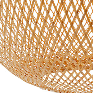 Lucy Handwoven Bamboo Pendant Light