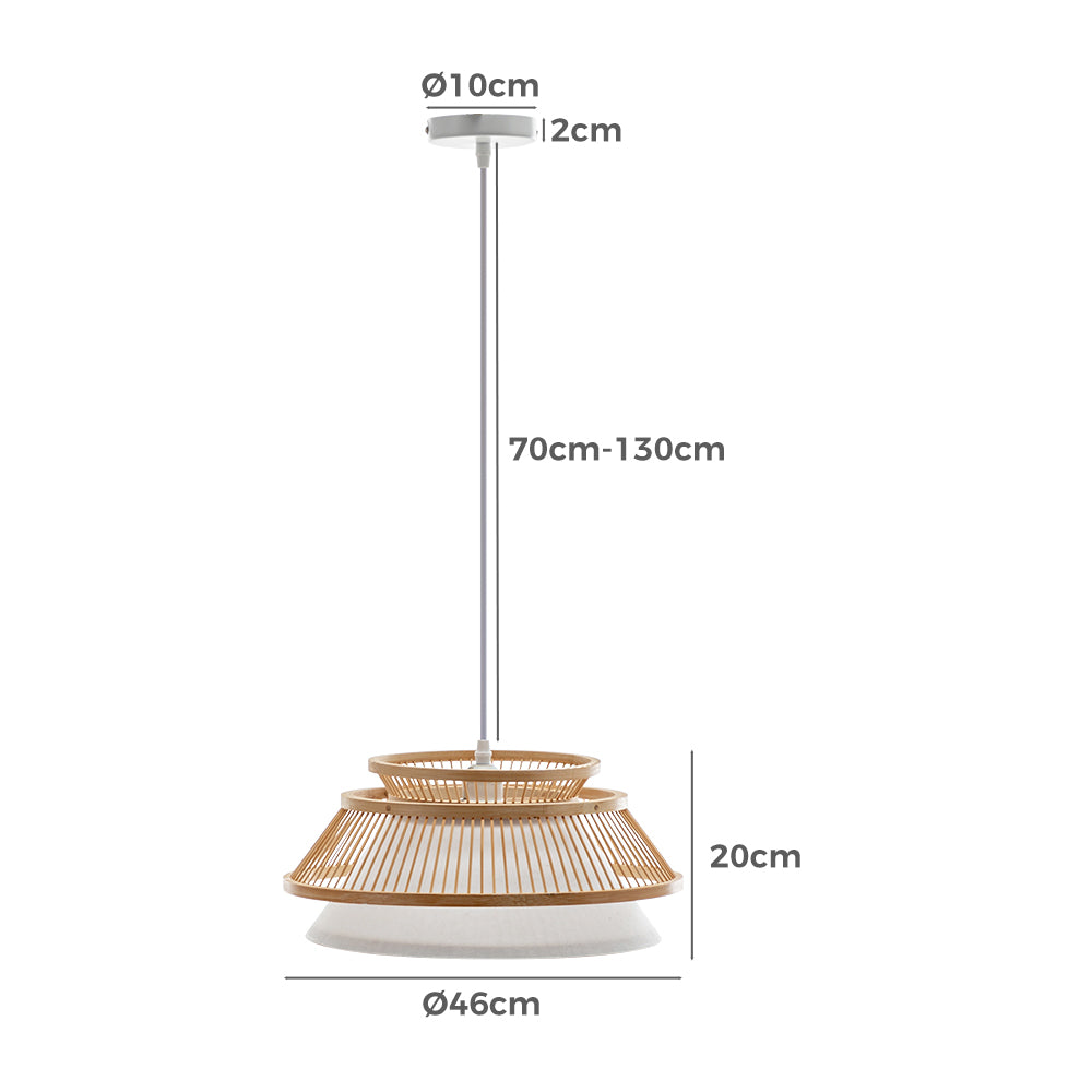 Claudia Bamboo Pendant Light