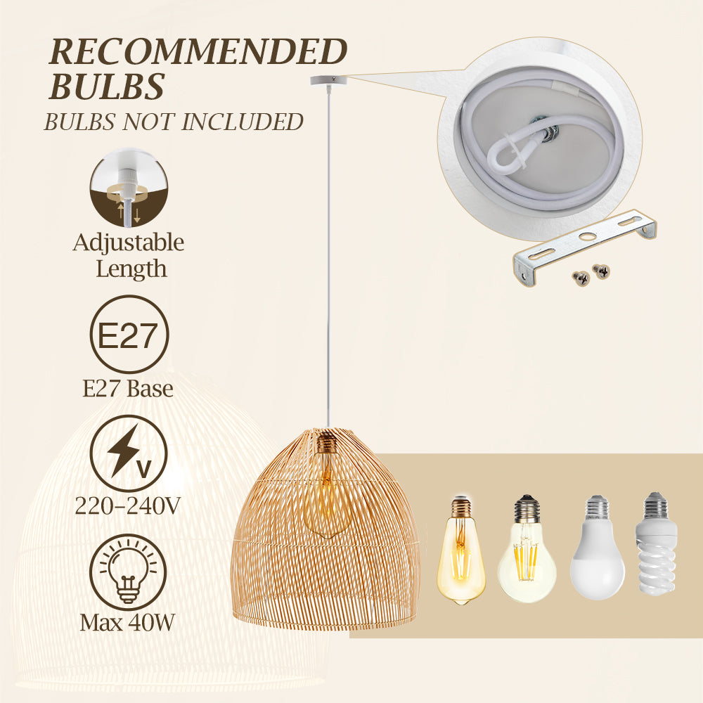 Sundy Bamboo Pendant Light