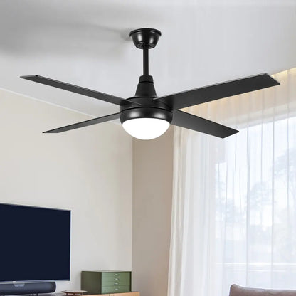 Yulian 52" DC Ceiling Fan with LED Light