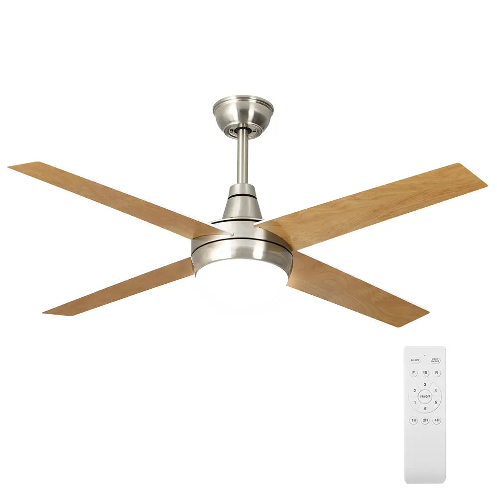Yulian 52" DC Ceiling Fan with LED Light