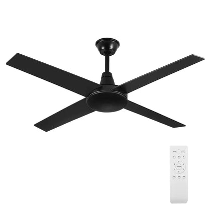 Yulian 52" DC Ceiling Fan with Remote Control