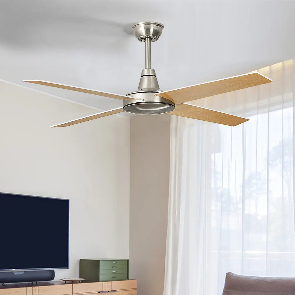 Yulian 52" DC Ceiling Fan with Remote Control