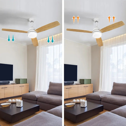 Baptiste 52" DC Ceiling Fan with Light
