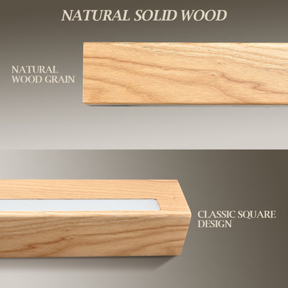 Theia Ash Wood LED Wall Light
