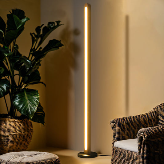 Zain Arched LED Floor Lamp 140cm
