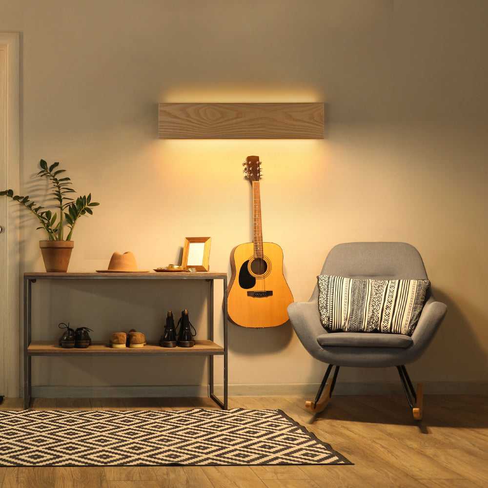 Dielli Ash Wood LED Up/Down Wall Light