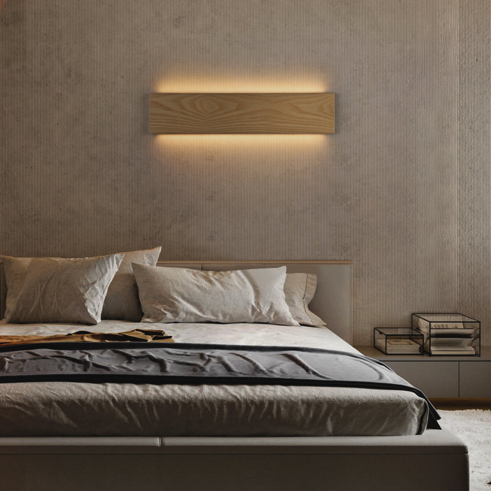 Dielli Ash Wood LED Up/Down Wall Light
