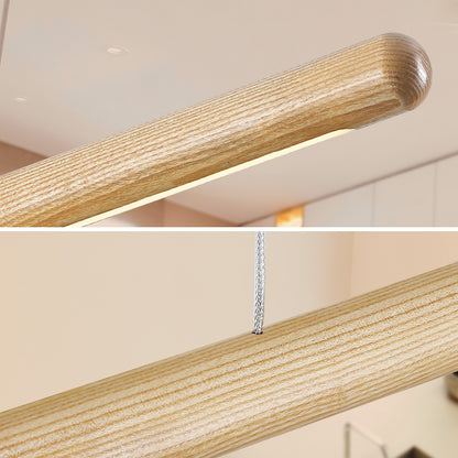 Galina Ash Wood LED Pendant Light
