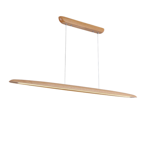 Eldrik Beech Wood Pendant Light