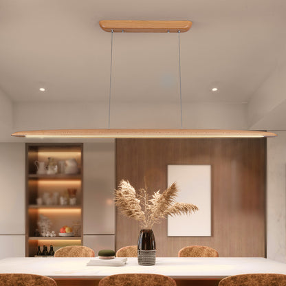 Eldrik Beech Wood Pendant Light