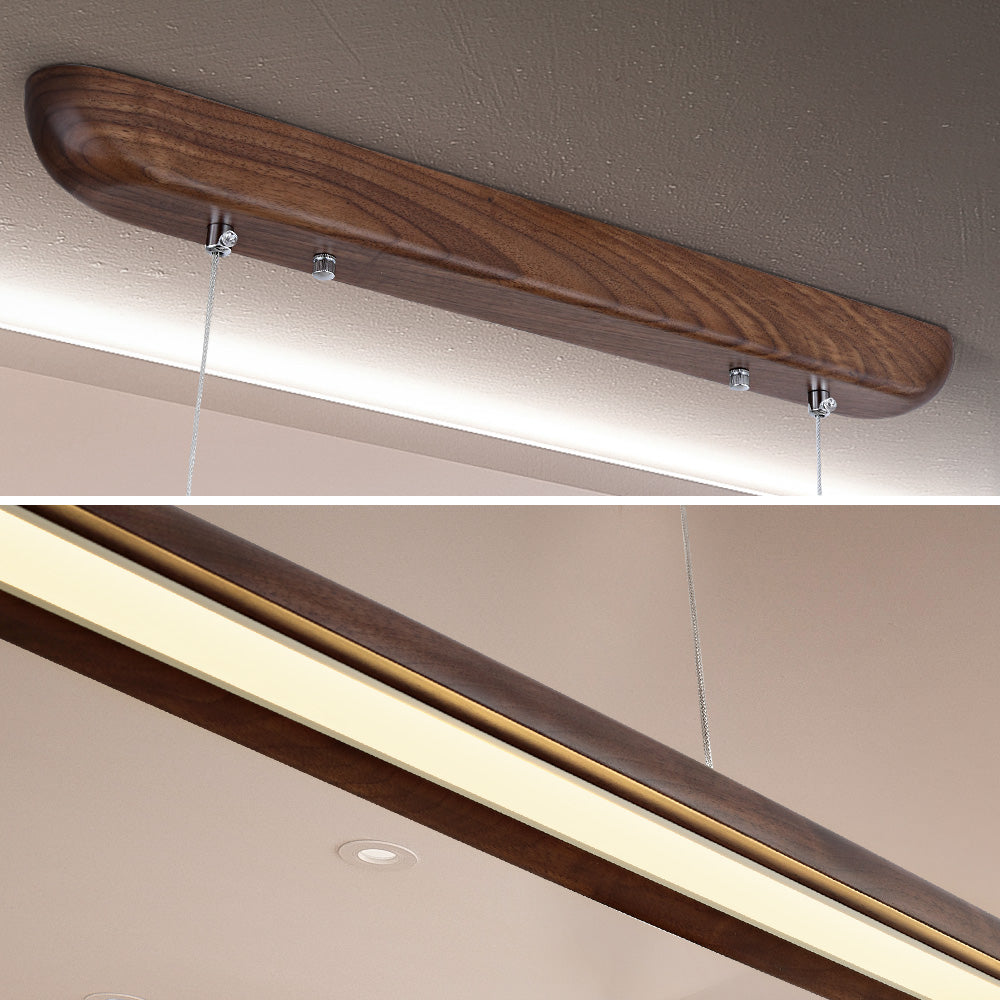 Low Stocks for Each Model! - Odell Walnut Wood Pendant Light