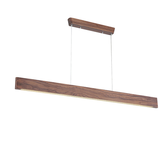 Galej Walnut Wood LED Pendant Light