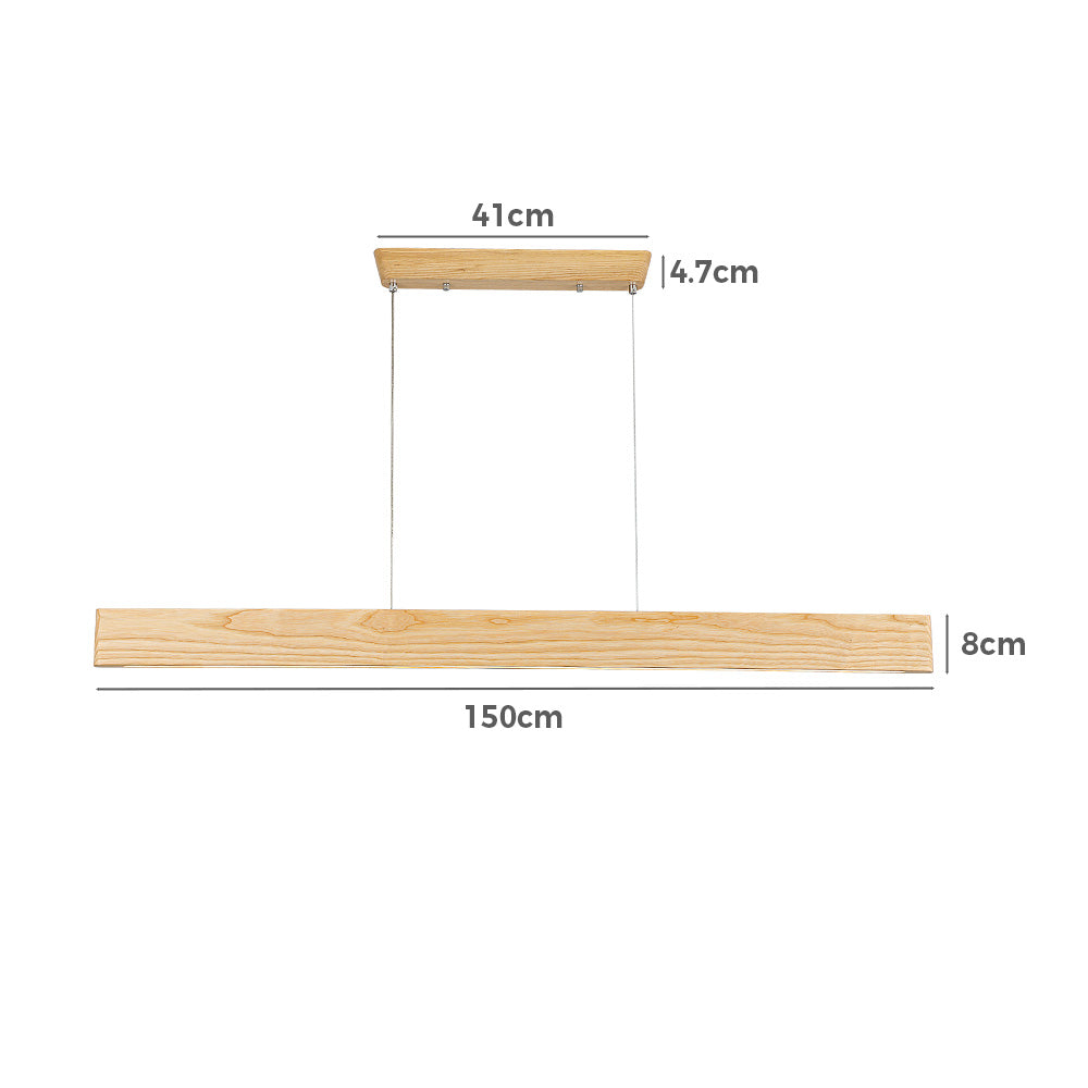 Fejo Ash Wood LED Pendant Light
