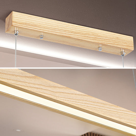 Fejo Ash Wood LED Pendant Light