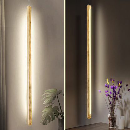 Galina Ash Wood Pendant Light