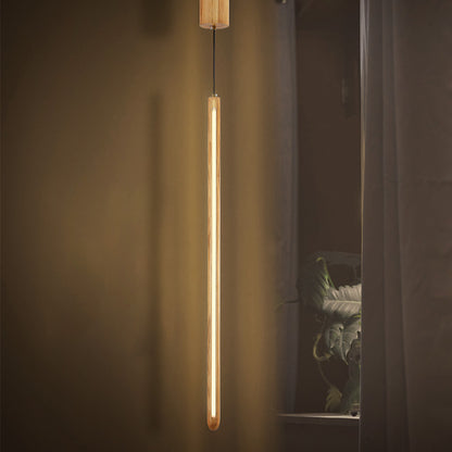 Galina Ash Wood Pendant Light