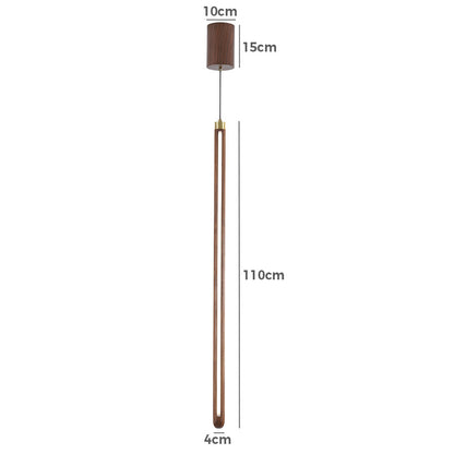 Last 2 Stocks! - Pan Walnut Wood Pendant Light